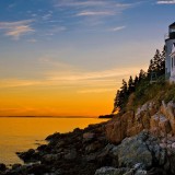 sky-sunset-sea-boat-rock-house-lighthouse